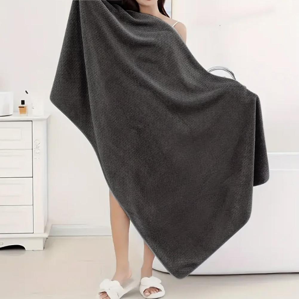 4 Pack Oversized Bath Towels Set - 35.43"x68.9" Extra Large Quick-Drying Microfiber - Ultra Soft Thin Bath Sheets for Spa, Gym, Travel & Home - Perfect Gift for Christmas,New Year,Valentine's Day, Family & Fitness Lovers