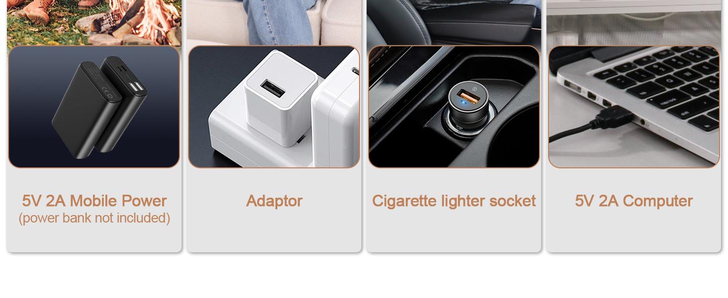 Portable USB Heated Blanket with 20000mAh Battery: 63"x33.5" Wearable Electric Shawl, 15s Fast Heating, 3-Temp levels & Machine Washable Velvet for Camping, Overlanding & Office - Mother's Day & Birthday Gift Portable USB Heated Blanket with 20000mAh Battery: 63"x33.5" Wearable Electric Shawl, 15s Fast Heating, 3-Temp levels & Machine Washable Velvet for Camping, Overlanding & Office - Mother's Day & Birthday Gift