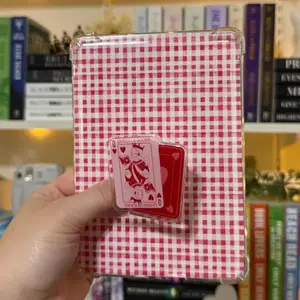 Queen of Books MagSafe Kindle Grip, Magnetic Kindle & Phone Holder, Bookish E-Reader Accessory, Gift for Her