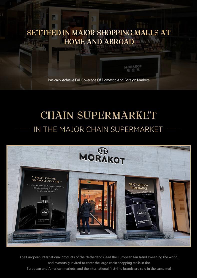 Morakot Midnight Marine Eau De Parfum Unisex 50ml Ocean Fresh Scent Premium Aromatic Woody Fragrance with Bergamot Coconut Amber for Him & Her Bold Arabian Perfume Luxurious Gift