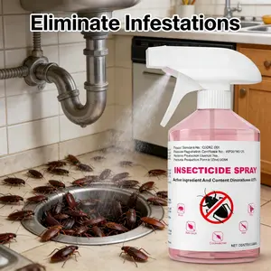 Household Bug Spray - 300ML Insecticide to Kill Roaches, Ants & Fleas