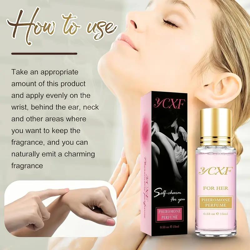 Venom Inspired Pheromone Perfume 15ml Roll On for Women Long Lasting, Fresh & Elegant. Ideal for 2026 Dating, Travel & Party ,Valentine‘s Day Fragrance Cosmetics Rose Pink Outdoorfun