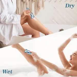 Product Introduction of Akunbem Electric Shaver for Women Best Electric Razor for Womens Bikini Legs Underarm Public Hairs Rechargeable Trimmer with Detachable Head Cordless Wet Dry Use Precise Safe Christmas Gift New Year Gift Shaving Waterproof 23