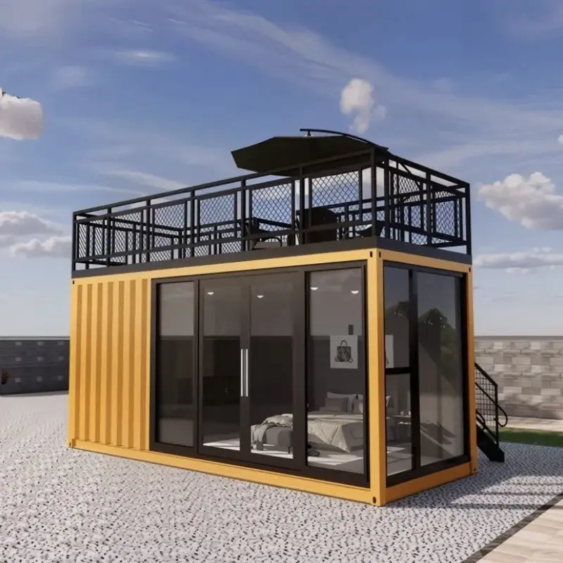 High Quality 20ft Prefab Shipping Container House