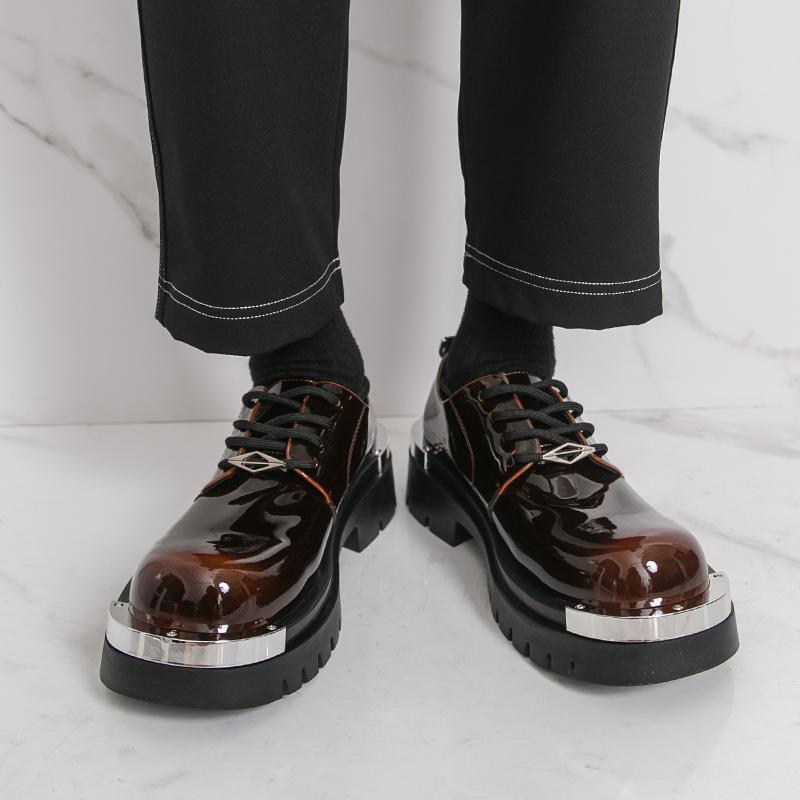 Men's 1 Pair Fashionable Casual Decor Pu Leather Slip-on Shoes, Simple Design Elegant Plain Round Toe Loafers, exquisite appearance loafers Business Style Temperament Flats for Daily Wear， men gift