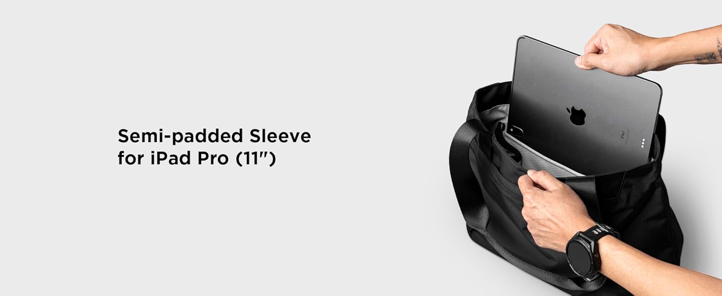 ALPAKA Elements Tote 9L - Small Tote Bag for Commute & School, Fits 11” Laptop/iPad Pro, Foldable, Waterproof