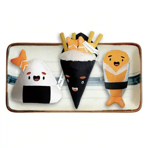 Fuzzyball·I Love Sushi - Dog Eco-Friendly Bite Resistant Plush Toy