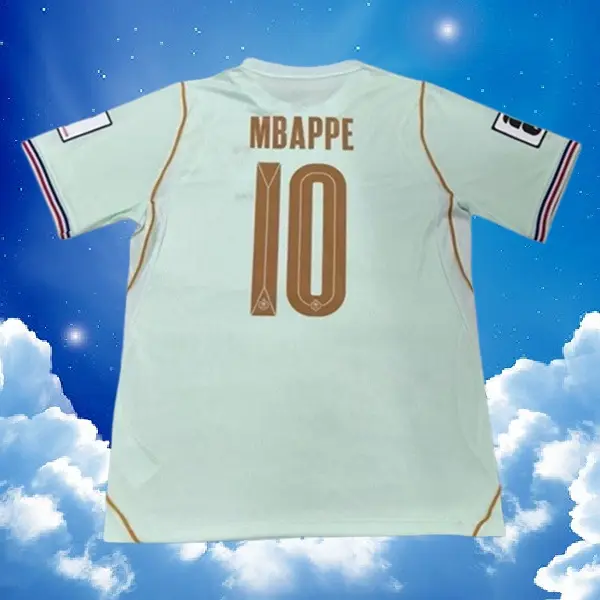 2026 France Away Mbappe 10 Short sleeve Soccer jersey