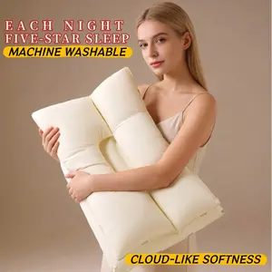 Marlboron Core Sleep| Adapt Pillow with 5 Sleep Zones Ergonomic Hotel Soft Feel Supports All Sleep Positions for Comfortable Sleep
