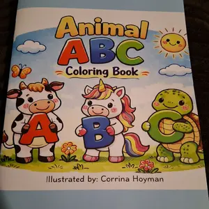 Animal ABC Coloring Book