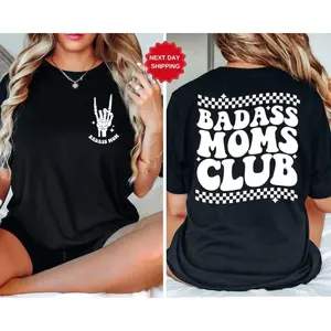 Badasss Moms Club Shirt, Badass Mom Shirt, Funny Mother's Day Shirt, Mother's Day Gift, Moms Shirt, New Mama Gift, New Mom Shirt