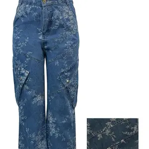 Floral jeans Womenswear Pants Trouser Denim