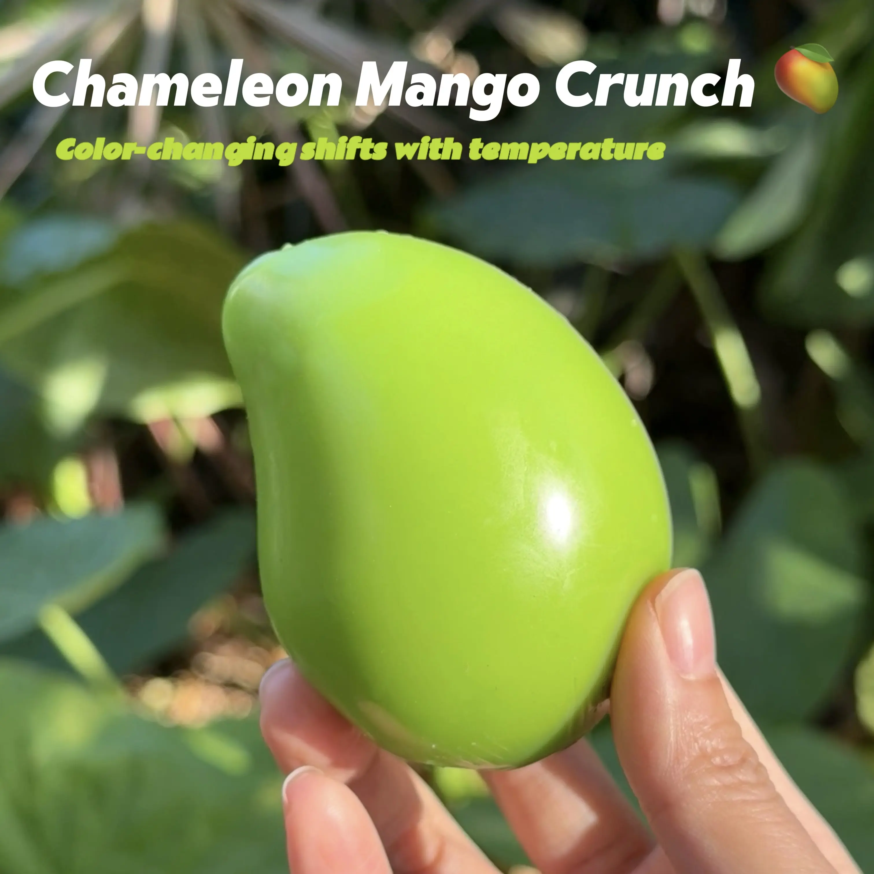 Mochichi Handmade Color-changing Stress Ball, Slow Rising Fidget Squeeze Toy for Stress Relief, Squeeze the Stress Away