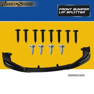 FRONT BUMPER LIP SPLITTER SPOILER FIT FOR 14-16 LEXUS IS250/350/200T/300 F-SPORT