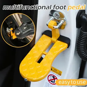 1 Count SUV Roof Step Assist, Car Door Hook-On Foot Pedal for Rack Access|Universal forSUVs & Trucks gift Autos Car Accessories Interior