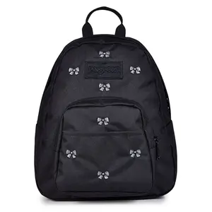 JanSport Half Pint Miniature Bag - Embroidered Black Bows