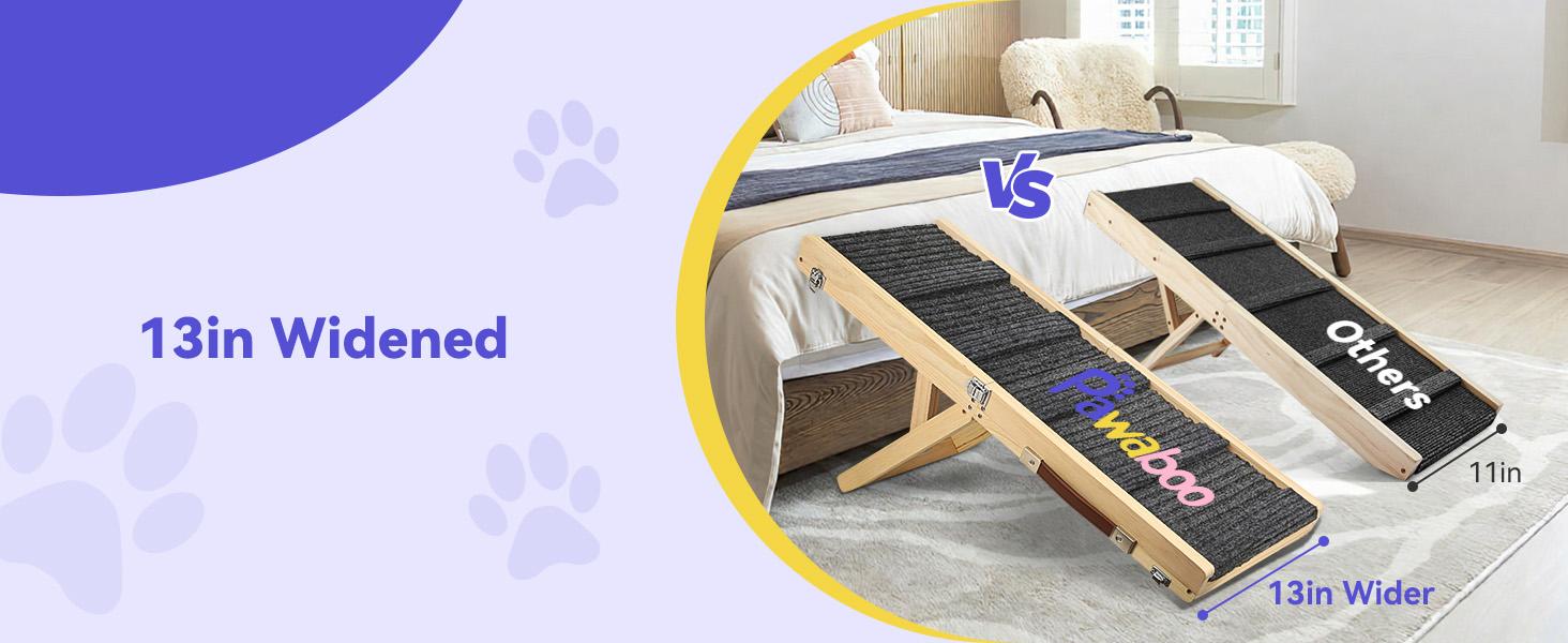 2026 Upgraded Dog Ramp for Couch, Foldable Small Dog Ramp for Low Bed, 4 Adjustable Height from 13'' to 21", Portable Stable Pet Steps with Non-Slip Pad, Pet Ramps Use for Sofa Couch Stairs 2026 Upgraded Dog Ramp for Couch, Foldable Small Dog Ramp for Low Bed, 4 Adjustable Height from 13'' to 21", Portable Stable Pet Steps with Non-Slip Pad, Pet Ramps Use for Sofa Couch Stairs