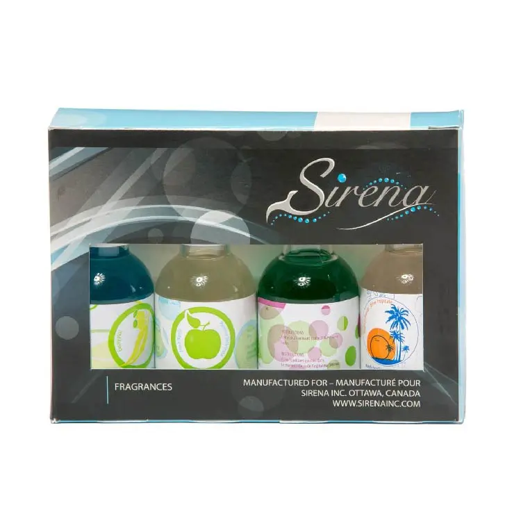 Sirena Fragrance Pack for Twister - Eucalyptus Scented Aroma for Home Cleaning System - Includes Pine, Tropical, Apple Scents Aromatherapy Diffuser Oil Aromatic Sage