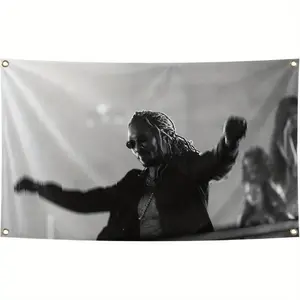 Future Singer "High Off Life" Album Cover Flag - 3x5ft Durable Polyester , Ideal for Man Cave, College Dorm & Outdoor Events DecorTapestry Decor hop hip