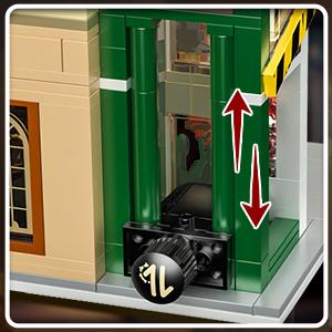 INSOON Detective Agency Building Set with LED Lights, 1231 Building Blocks for Adults, Teens, Kids, and Girls (6-12+), Office Construction Model