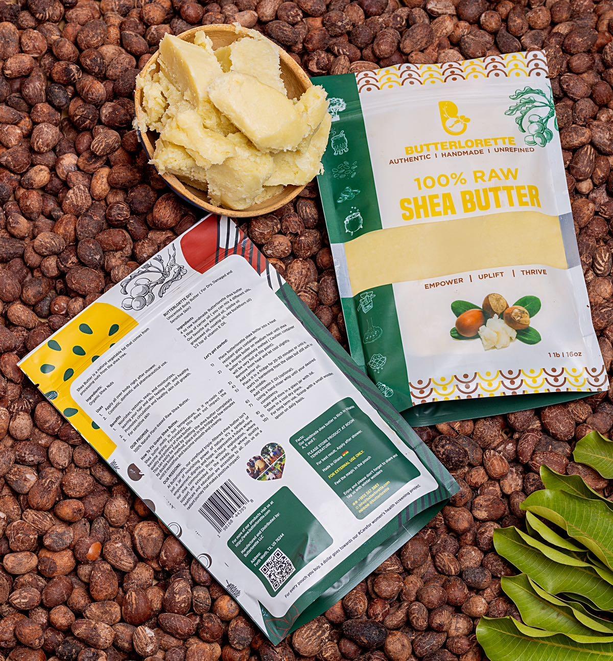 Premium Raw Unrefined Shea Butter for Deep Nourishment