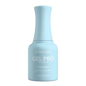 Kiara Sky Gel Pro - Bae-be Blue HEMA-Free + TPO Free Nail Gel Polish | Intense Pigmentation, Long-Lasting Wear | Finish: Cream 15ml
