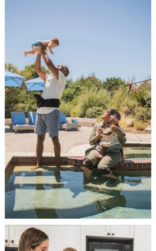 TushBaby Crossbody Strap – Stylish Decorative Strap Accessory for Hip Seat Carrier