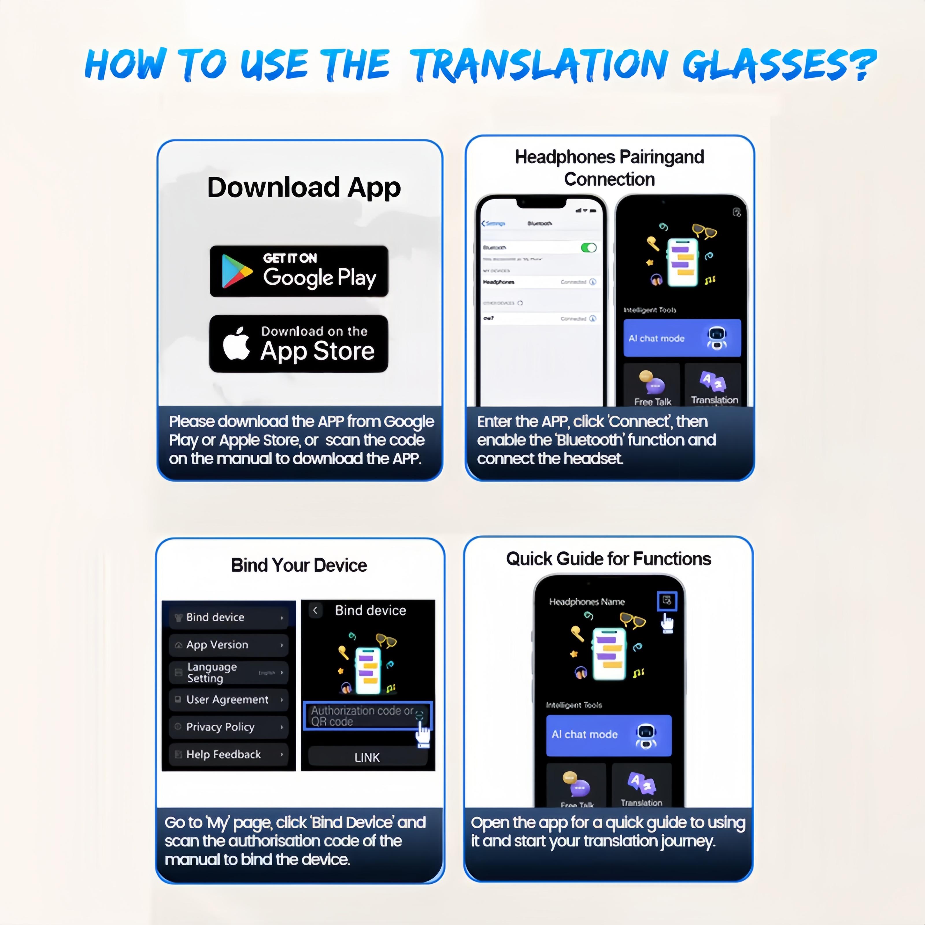 High-End AI Semi-Rimless Smart Glasses  164-Language Real-Time Translation | Open-Ear HD Audio, Bluetooth Calls & Music | Stylish Photochromic Lenses | Hands-Free, Lightweight & Comfortable for Daily Wear, Travel & Commuting | Easter gift