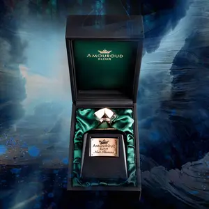 Amouroud Elixir Noir Illuminé  Extrait de Parfum 75 ml - Fresh Woody Fragrance with Black Plum Cardamom & Egyptian Jasmine