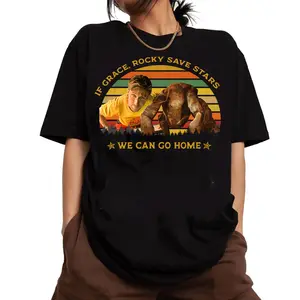 Ryland Grace & Rocky Shirt, Project Hail Mary Tshirt, Jazz Hands Tee, Gift For Movie Lovers