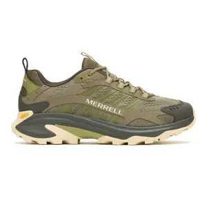 Merrell Mens Moab Speed 2 Hiking Hiking Sneakers Shoes - Green