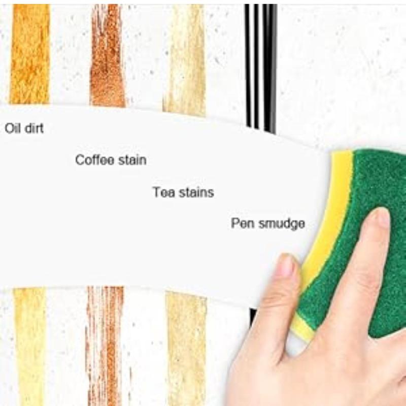 Limited time deal-Kitchen Cleaning Sponges,24 Pack Eco Non-Scratch for Dish, Scrub Sponges
