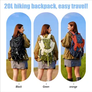 Seektop 20L Packable Backpack Foldable Lightweight Hiking Daypack for Travel