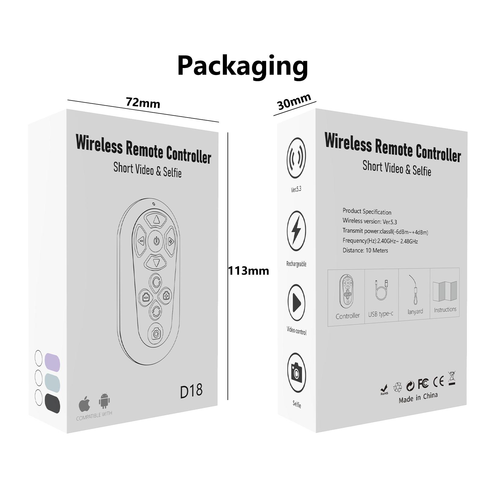 Xring Bluetooth Remote for TikTok Scrolling, Page Turning, Volume Control & Camera Shutter | Hands-Free Phone Controller for iPhone & Android, 2026 Upgraded Xring Bluetooth Remote for TikTok Scrolling, Page Turning, Volume Control & Camera Shutter | Hands-Free Phone Controller for iPhone & Android, 2026 Upgraded