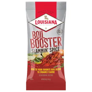 Louisiana Fish Fry Products Slammin' Spice Boil Booster - 6 oz.