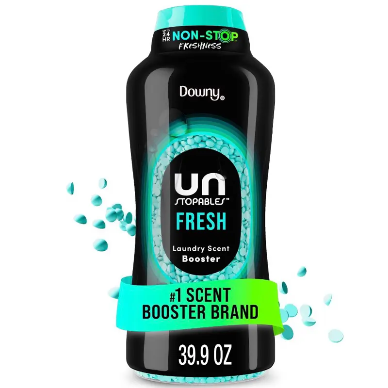 Downy Unstopables In-Wash Laundry Scent Booster Beads, Fresh, 39.9 oz