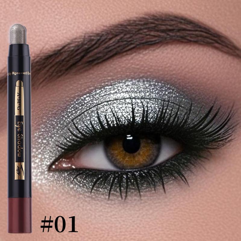 6Pcs Cream Eyeshadow Brightener Stick Makeup Set, Waterproof & Long-Lasting, Rich Pigment, Easily Blendable and Buildable with Precise Tip for Easy Application. Perfect for Evening Events, Holidays, Stage Makeup, Christmas & New Year Gift