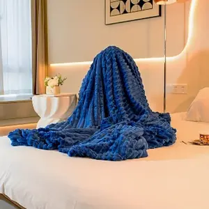 【Only one gift per customer】XIZZI Faux Fur Throw Blanket Luxury Lightweight Cozy Soft Throw for Couch Bed or Chair Hypoallergenic Machine Washable Double-Sided Fluffy Blanket Home Decor