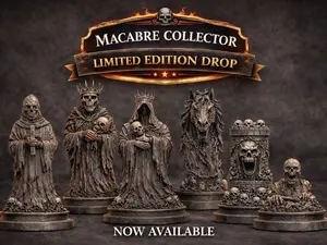 Macabre Collector Chess Pieces