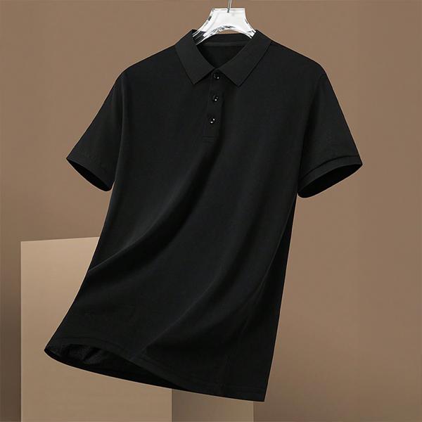 Men’s Casual Business Polo Shirt 4-Pack, Simple and Comfortable, Skin-Friendly Soft Fabric