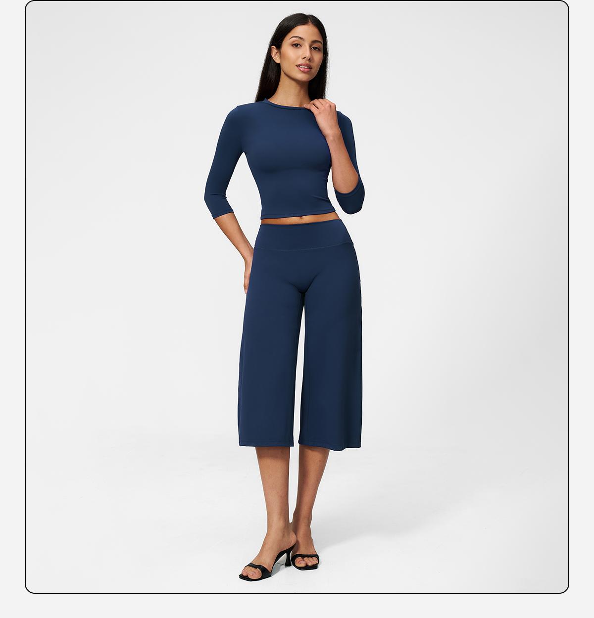 MFVIM Women’s 2-Piece Yoga Fitness Suit - High Waist Gym Sets, Fitted Workout Sets, Figure-Flattering Butt-Lifting Activewear for Yoga, Casual Outdoor Running, Workout Sets For Women,travel essentials,camping essentials,back to school,back to school haul