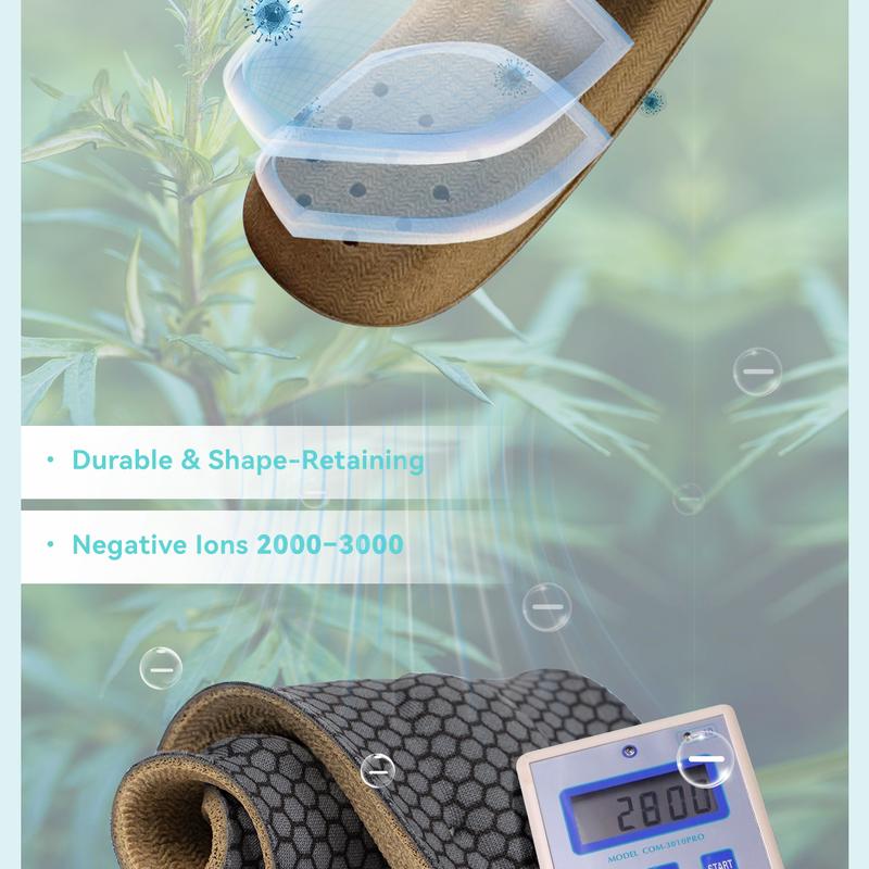 Boosts Blood Circulation | Supports Immunity |Shock Absorbing Insoles for All Day | Comfort Arch Support || Antibacterial & Odor Control | Natural Herbal Extract | Fits for All Shoes TikTokShopBlackFriday