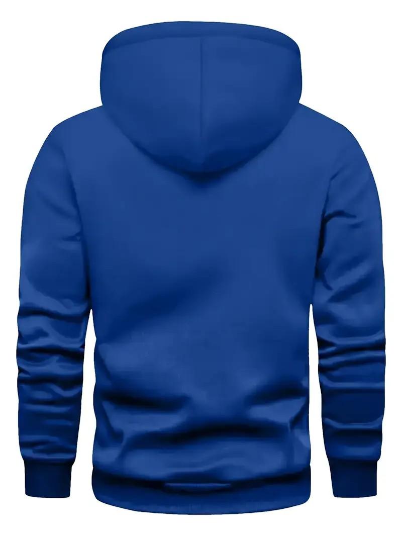 USA Flag Pattern Hoodie for Men & Women Fleece Lined Sweatshirt with United States Letter Print Unisex Casual Knit Pullover for Students Couple's Fashion Hoodie for Autumn Winter Spring 2026