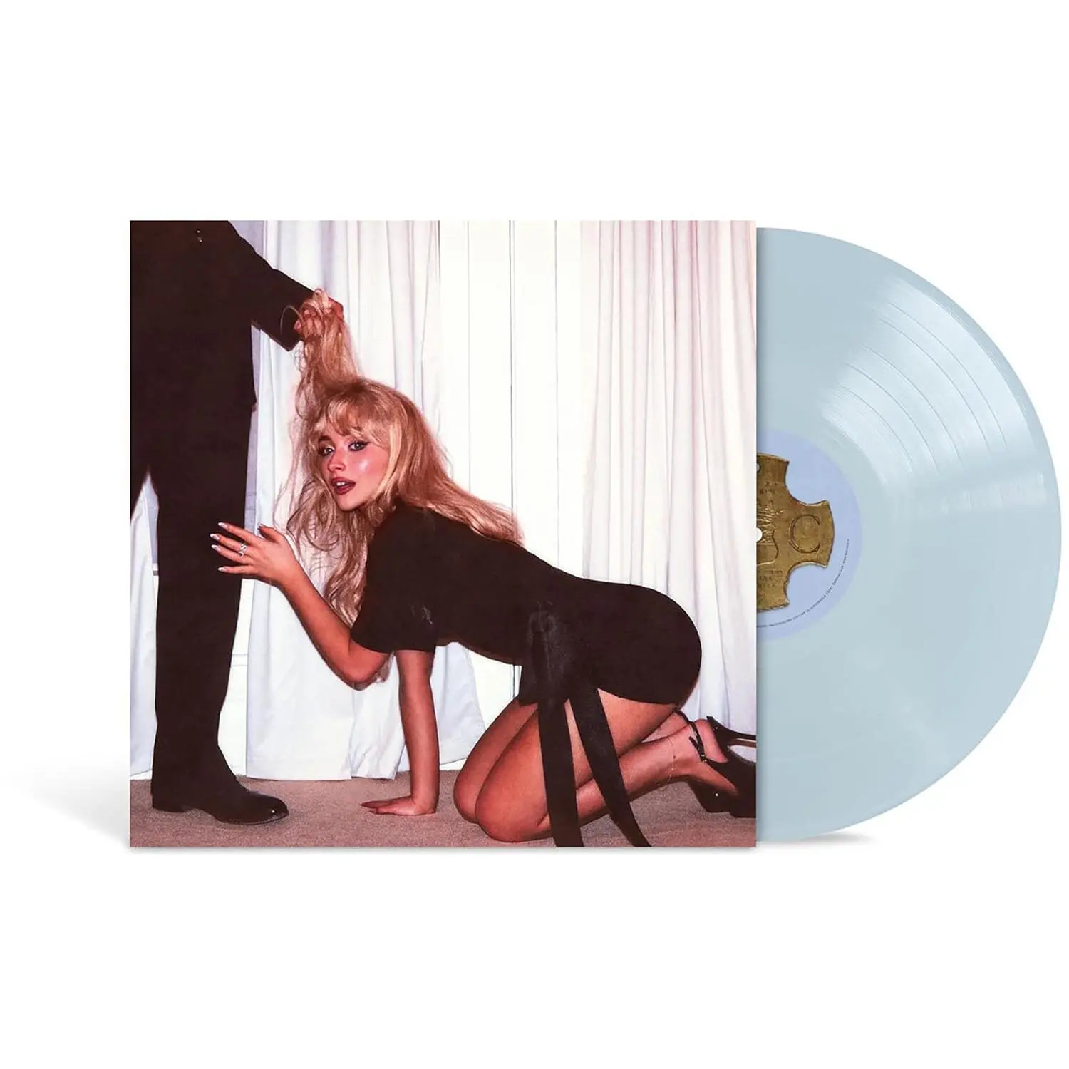 Sabrina Carpenter - Man's Best Friend Explicit Track Vinyl LP (Long Play) - Blue Colored, Island Themed, New Release Vinyl Records, Physical for Shelf Display
