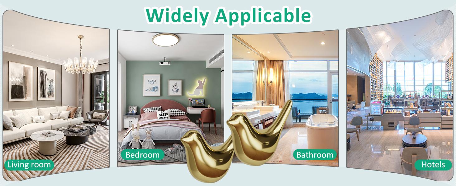 2 Pcs Ceramic Bird Toilet Floor Bolt Caps,Cute Bird Toilet Screw Caps Decorative,Toilet Bolt Figurine,Toilet Bowl Cap Covers,Decorative Bathroom Toilet Bolt Easy Installation