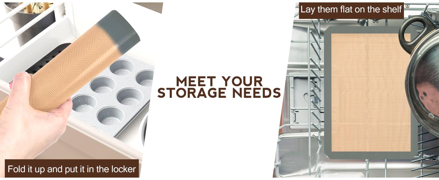 Silicone Baking Mat, Baking Sheets Non Stick, Silicone Mats for Baking, 3 Pcs for Cookies, Bread and Pastry, Baking Supplies for Oven, Grey Silicone Baking Mat, Baking Sheets Non Stick, Silicone Mats for Baking, 3 Pcs for Cookies, Bread and Pastry, Baking Supplies for Oven, Grey