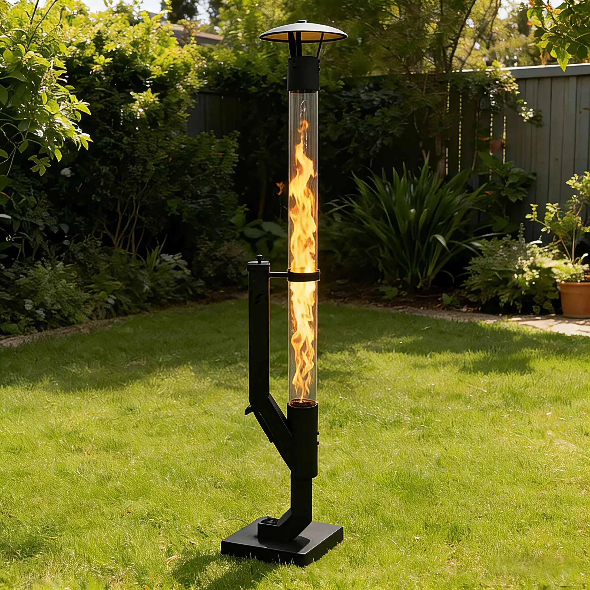 Smokeless Pellet Stove for Outdoor Use, Portable Wood Pellet Fire Pit with Viewing Window, Pellet Heater for Patio Backyard Bonfire Camping Beach Garden