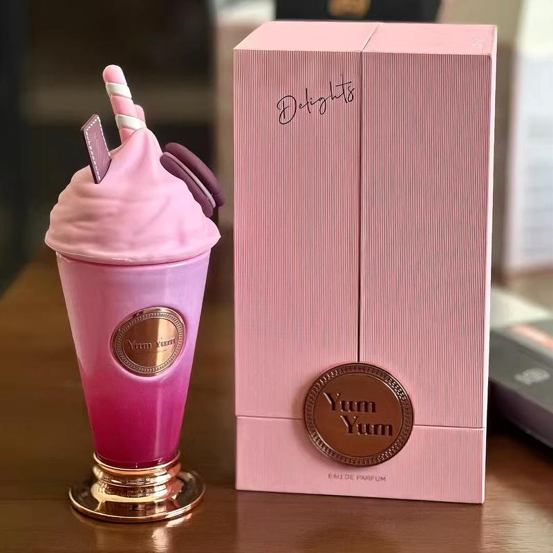 Ice Cream Rainbow | 100 ML (3.4 Oz) | Perfume For Women| Eau De Parfum | Citrus,Floral,Woody,Wild Berries,White Flower Powdery Notes | Bliss  Cheerful Enchanting Aroma |  Long lasting Perfume | Daily Fragrance in Pink Bottle
