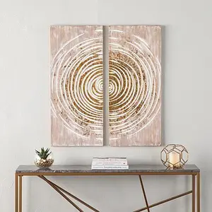 Southern Enterprises Acanthi Decorative Wall Panels – 2pc Set