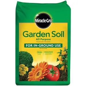 Garden Soil All Purpose 1.5 cu. ft. for In-Ground Use, Gardens and Raised Beds, Flowers, Vegetables, Trees, Shrubs